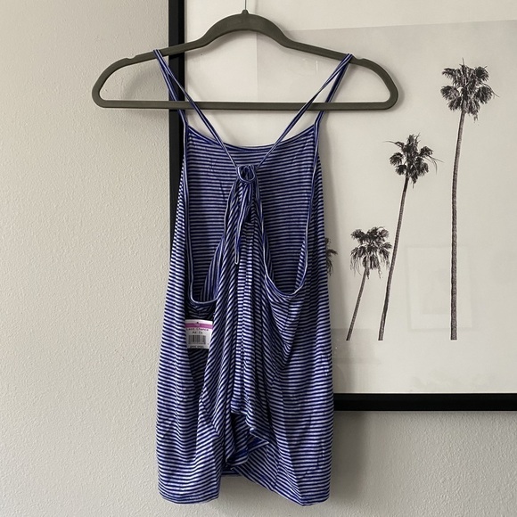 Project Social T | NWT Blue Tied Racerback Tank Top - Picture 5 of 9